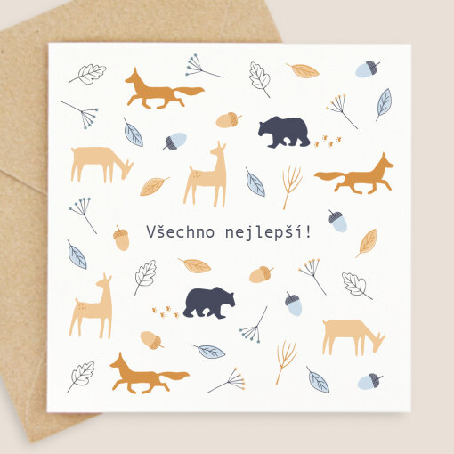 přání Všechno nejlepší!